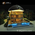 Modèle architectural à l'échelle de bureau Villa Miniature Modèle